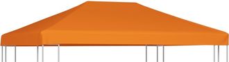 vidaXL Toldo De Cenador 310 G/m&sup2; 4x3 M Naranja Vidaxl Naranja