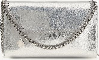 Stella McCartney Borsa a Tracolla Falabella in tessuto metallizzato Woman UNI