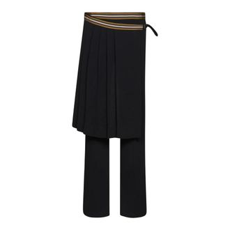 Dries Van Noten Pantaloni dritti - - Trousers - Donna - Nero - M