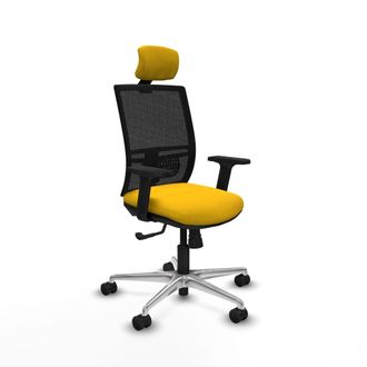 Piqueras y Crespo Silla De Oficina Piqueras Y Crespo Yunquera Negro Espuma 50 Mm