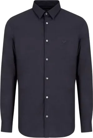 Emporio Armani Stretch Nylon-Blend Shirt, Size X-Large