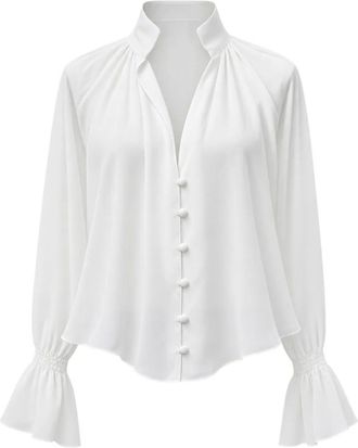 Actualee Donna, Camicette, Bianco, S, new
