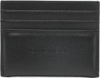 Givenchy Kaarthouder - Heren - Portefeuilles - Zwart - ONE Size - Leer - Accessoires