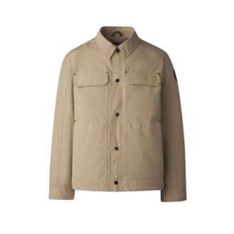 Canada Goose Heren, Jassen, Beige, Maat: 2XL Katoen