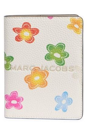 Marc Jacobs Flower Passport Case in White Multi at Nordstrom Rack