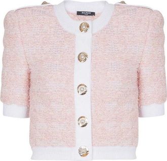 Balmain Tweed Cardigan