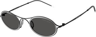 Giorgio Armani AR6187 300187 Mens Sunglasses Black Size 48