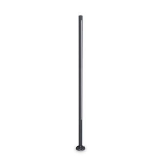 Netlighting JEDI 160cm LED Outdoor Bollard Anthracite 3000K IP65 NonDim in Black