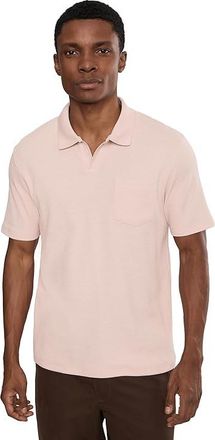 Vince Short Sleeve Johnny Collar Mens Clothing Paradise : MD, Cotton/Polyester