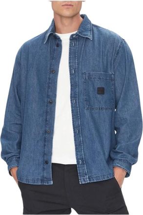 HUGO BOSS Hombre, Chaquetas, Azul, Talla: XL