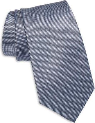 Calvin Klein Anthony Solid Tie in Charcoal at Nordstrom Rack