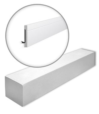 NMC Nmc Fd2-box Wallstyl Noel Marquet 1 Caja 13 Piezas Z&oacute;calo Dise&ntilde;o Atemporal Cl&aacute;sico Blanco 26 M