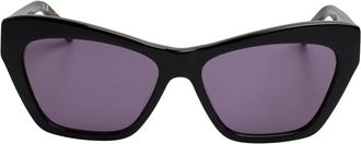 DKNY Cat-eye Zonnebril - Dames - Zonnebrillen - Zwart - ONE Size - Accessoires