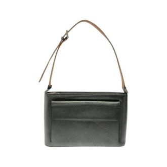 Louis Vuitton Pre-owned Shoulder Bags, female, Black, Size: ONE SIZE Pre-owned Monogram Mat Alston Shoulder Bag