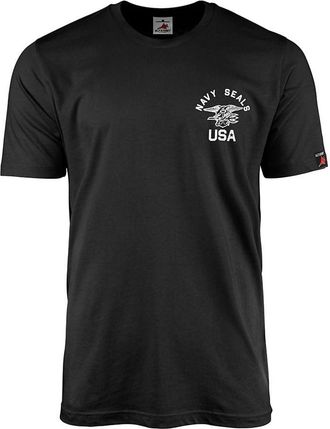 Copytec 42283 T-Shirt US Navy Seals Skull Marnies Special Unit Army America, black, XL