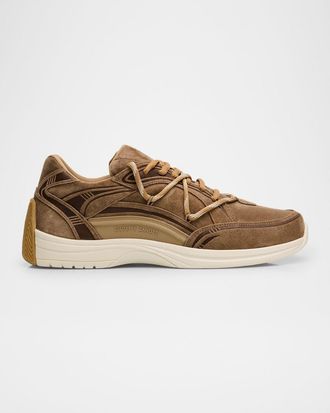 Giuseppe Zanotti Men & apos;s GZ Trail Suede Low-Top Sneakers
