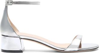 Stuart Weitzman Sandalen - Dames - Sandalen met hakken - Grijs - 36 EU - Schoenen