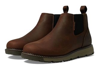 Carhartt Work in Progress Millbrook 4 Romeo Soft Toe Wedge Boots Mens Boots Brown Oil Tanned : 10.5 D - Medium, Leather
