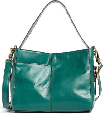 Hobo Small Render Leather Crossbody Bag in Alpine Green at Nordstrom Rack