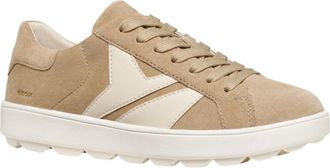 Geox Schoenen, Dames, Beige, 40 EU, Spherica Ecub-1 B Fashion Sneakers
