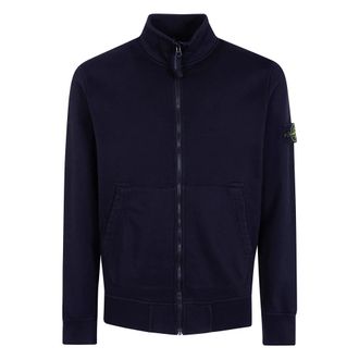 Stone Island Zip-up Klassieke Vest - Heren - Vesten met rits - Zwart - L - Hoodies & sweatvesten
