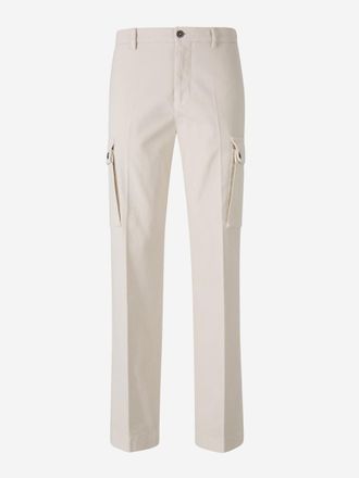 Berwich Cotton Cargo Pants