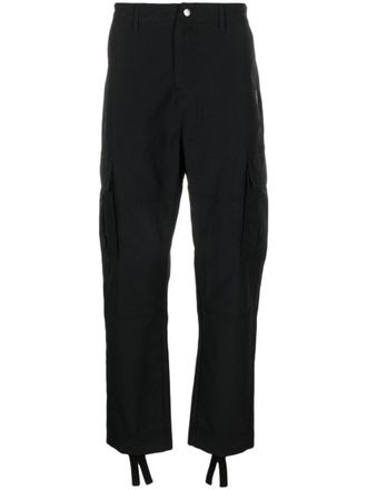 Marcelo Burlon Black Cotton Trousers