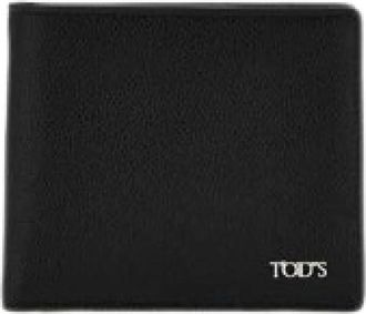 Tod's Portemonnees - Heren - Portefeuilles - Zwart - ONE Size - Accessoires