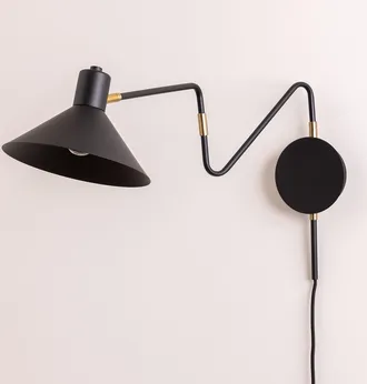 Sklum L&aacute;mpara De Pared Lizz Sklum