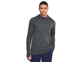 Smartwool Merino Sun Hoodie Mens Sweatshirt Iron Heather : XL, Nylon/Wool