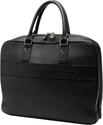 Louis Vuitton Pre-owned Neo Igor Briefcase - Heren - Vintage Handtas - Zwart - ONE Size - Leer - Vintage