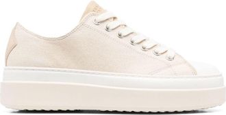 Isabel Marant Austen low-top sneakers - women - Cotton - 36 - Neutrals