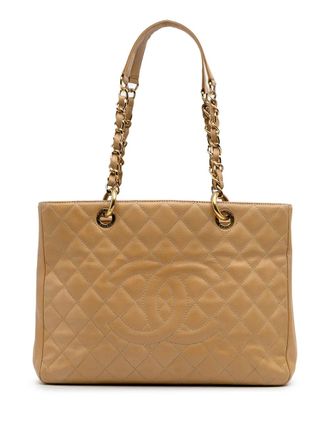 Chanel 2012-2013 Caviar Grand Shopping tote bag - Brown