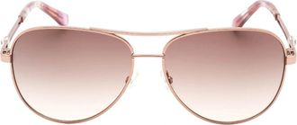 Juicy Couture Womens Juicy Couture Ju616 G S 0Au2 Ir Rose Gold Sunglasses - Size: ONE size