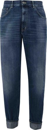 Dondup Loose Paco Jeans In Fixed Denim