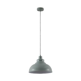 Lindby L&aacute;mpara Colgante albertine En Azul De Metal - Lindby