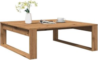 vidaXL Tavolino Salotto Rovere Artigianale 100x100x35 cm in Truciolato - Vidaxl