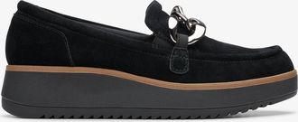 Clarks Zylah May Black Suede
