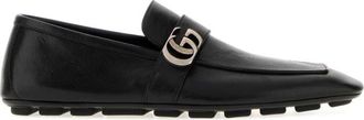 Gucci Black Leather Loafers