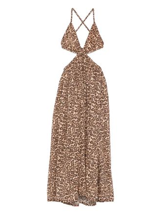 Zimmermann Abito midi Wanderlust - Marrone