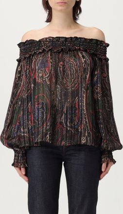 Saint Laurent Blusa Saint Laurent in seta e lurex