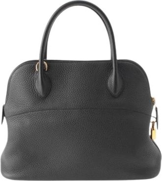 Herm&egrave;s Pre-owned Bolide 31 - Dames - Vintage Handtas - Zwart - ONE Size - Leer - Vintage