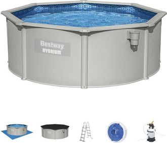 Bestway Piscina Chapa 360x120cm Cart Bestway Poliester/pvc Hydrium O