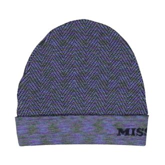 Missoni Accessories, male, Purple, ONE SIZE, Wool Hat