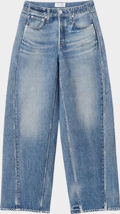 Rag & Bone Miramar Mallow High-Rise Wide-Leg Jeans