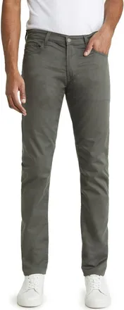 AG - Adriano Goldschmied Tellis Airluxe Commuter Performance Sateen Pants in Armory Green at Nordstrom, Size 33 X 32
