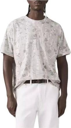 Levi's Tops, Heren, Beige, L, Katoen, Falke Birch Camo T-shirt