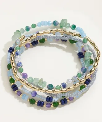 Fat Face FatFace Bracelet Multi Colour Multi Stretch Bracelet