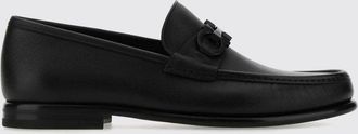 Ferragamo Mocassino Gancini in pelle a grana
