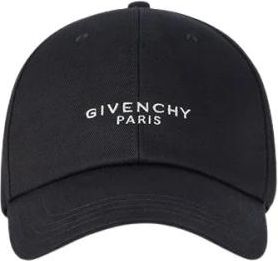 Givenchy Pre-owned Spring/Summer 2026 Geborduurde Pet - Heren - Vintage Accessoires - Zwart - ONE Size - Katoen - Vintage